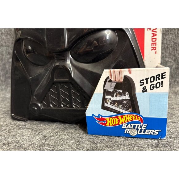 Star Wars Hot Wheels Battle Rollers Darth Vader Play Case - Picture 3 of 7